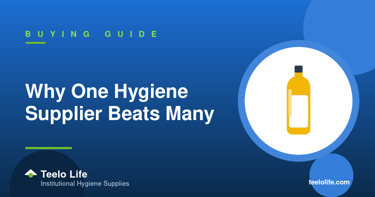 Why One Hygiene Supplier Beats Many